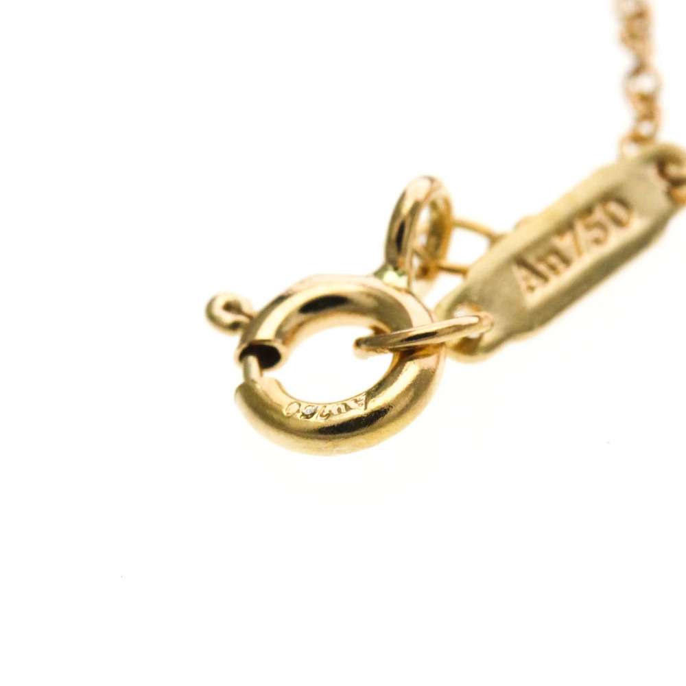 TIFFANY 18k Gold Diamond Heart Necklace - Picture 10 of 13